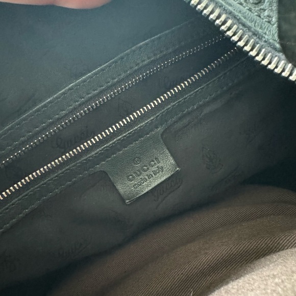 Large GUCCI GG leather tote bag - Picture 2 of 7